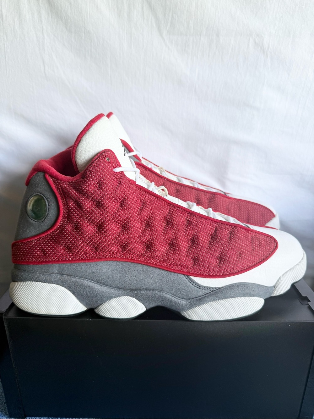 AUTHENTIC Jordan 13 Retro Red Flint size 13 DJ5982600 2021 PRE-OWNED